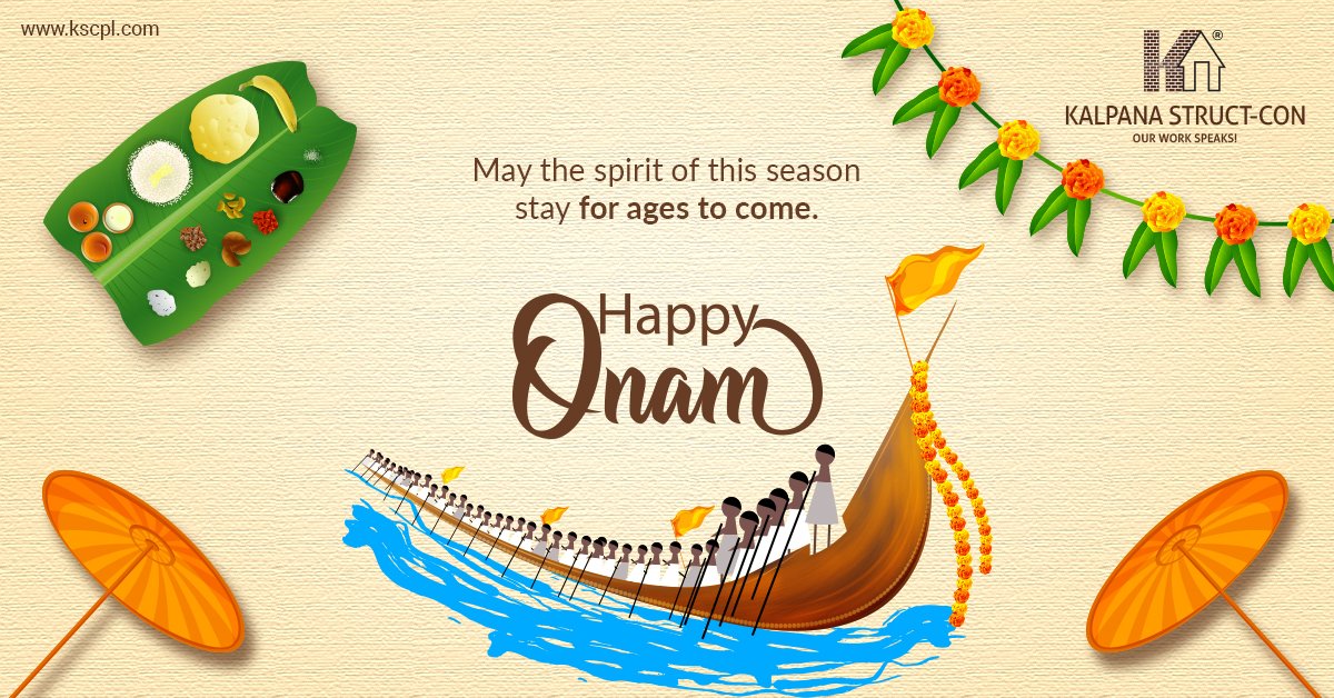 KalpanaCon's tweet photo. Set the sail through turbulent times with the most heartwarming greetings of this occasion. Happy Onam.
#HappyOnam2022 #onam #onamfestival #onamcelebration #celebration #joy #happiness #sweets #occasion #Kalpanastructcon https://t.co/jCGFgecQSD