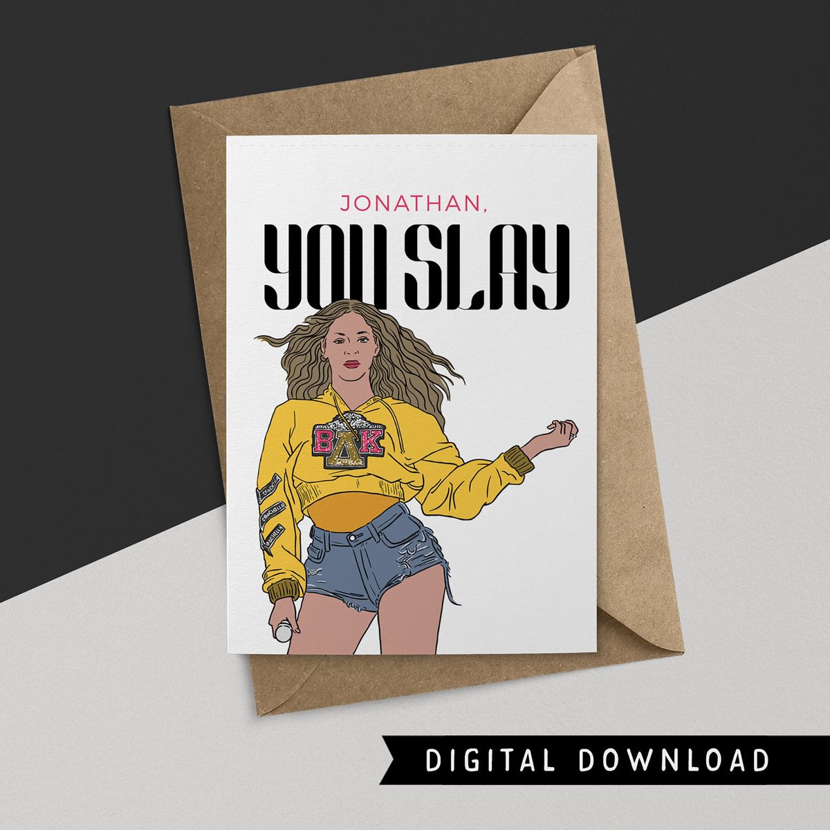 NunePress's tweet photo. Excited to share the latest addition to my #etsy shop: BUY 1 GET 1 FREE! Printable Beyonce Card - Instant Download - Beyonce Gift - Funny Card - Beyonce Card - Greeting Cards https://t.co/3FHAR438GK #yellow #birthday #blue #unframed #humoroussaying #vertical #printable https://t.co/JfgjfTnWdc