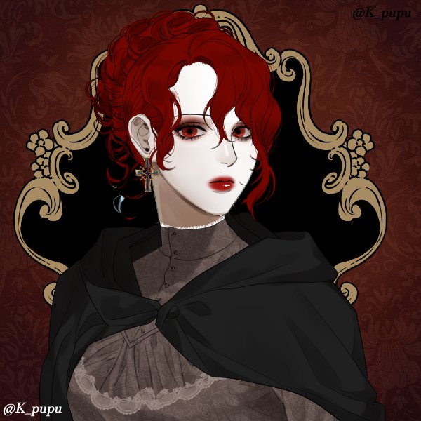DuskVampQueen's tweet photo. @snot_goat This is Dusk, the first OC I have but I CANT FIND HER ORIGINAL PICTURES so I hope picrews of her work ;;;; https://t.co/j32zs5kqxe