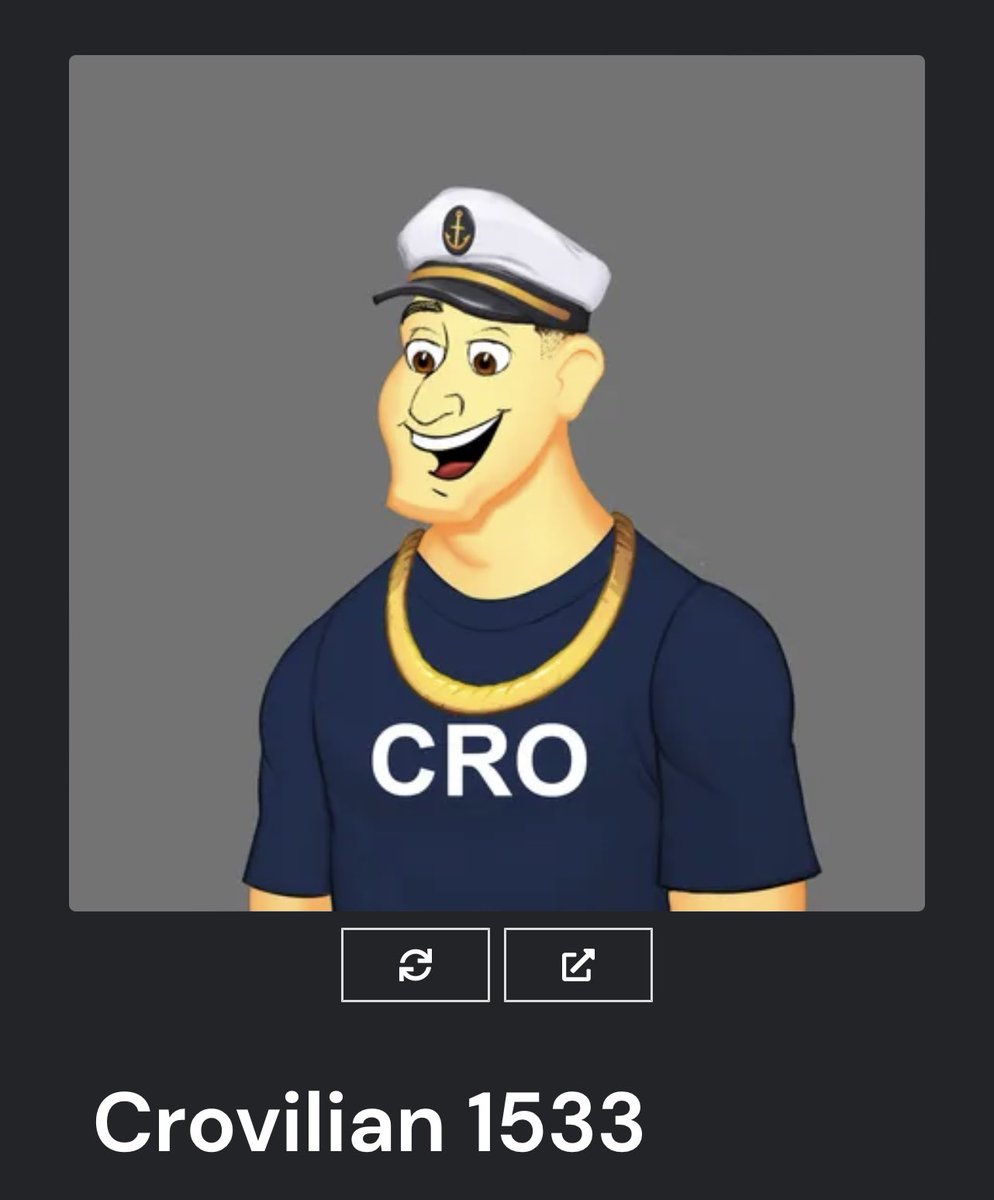 frogolorian7's tweet photo. I would like to say thank you @TheCronosVerse I got 5 new Crovilians ๐ ๐๐ฐ #cro #Cronos #CronosNFT #cronosgame #cronosverse https://t.co/zaZKrSlYln