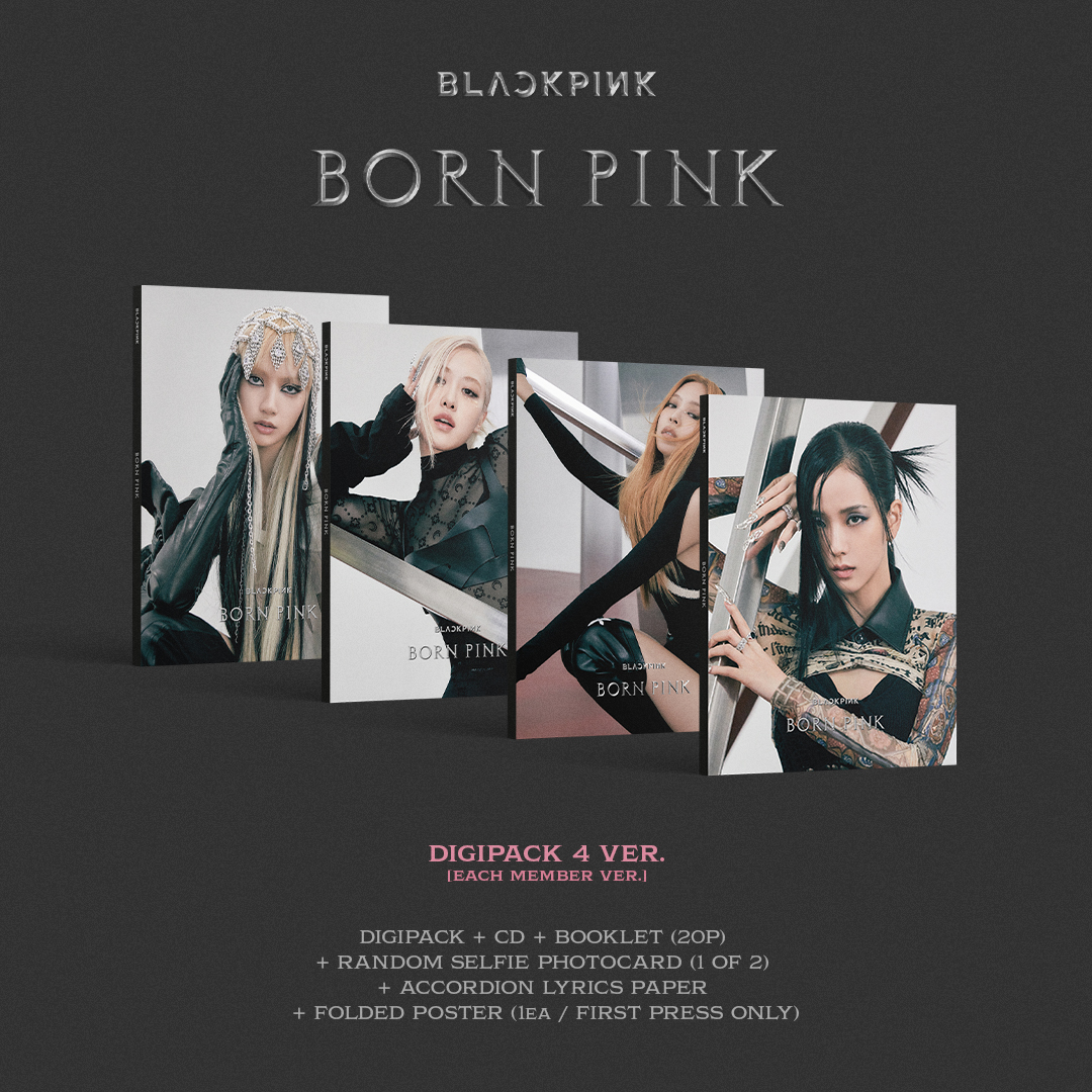 #BLACKPINK 2nd ALBUM [BORN PINK]
Tracklist and DIGIPACK ver. detail page notice have been uploaded

▶️facebook.com/BLACKPINKOFFIC…

#블랙핑크 #2ndAlbum #BORNPINK #20220916 #OfflineRelease #YG