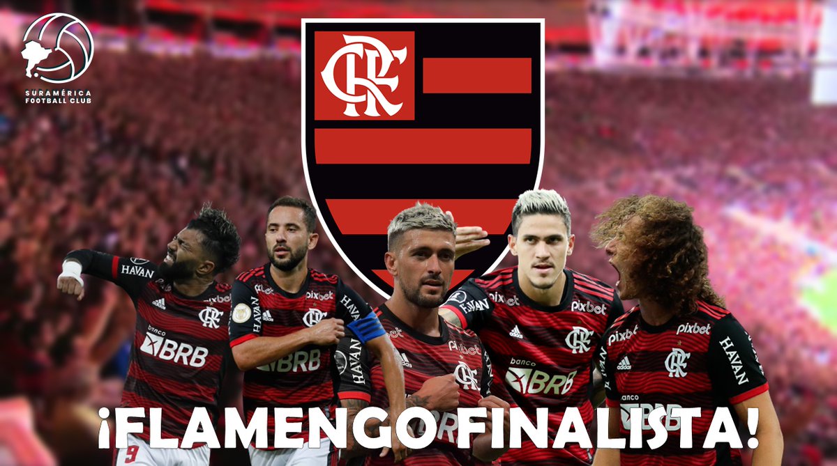 |#LIBERTADORES2022 🏆| FLAMENGO A LA FINAL

⚽️🔥 De más está decir que 🇧🇷Flamengo es el equipo mejor armado de toda la #CopaLibertadores y esta noche lo volvió a demostrar: venció 2-1 a 🇦🇷Vélez Sarfield de atrás y vuelve a una final de América.

¿EL CANDIDATO N°1 AL TÍTULO? 🤔