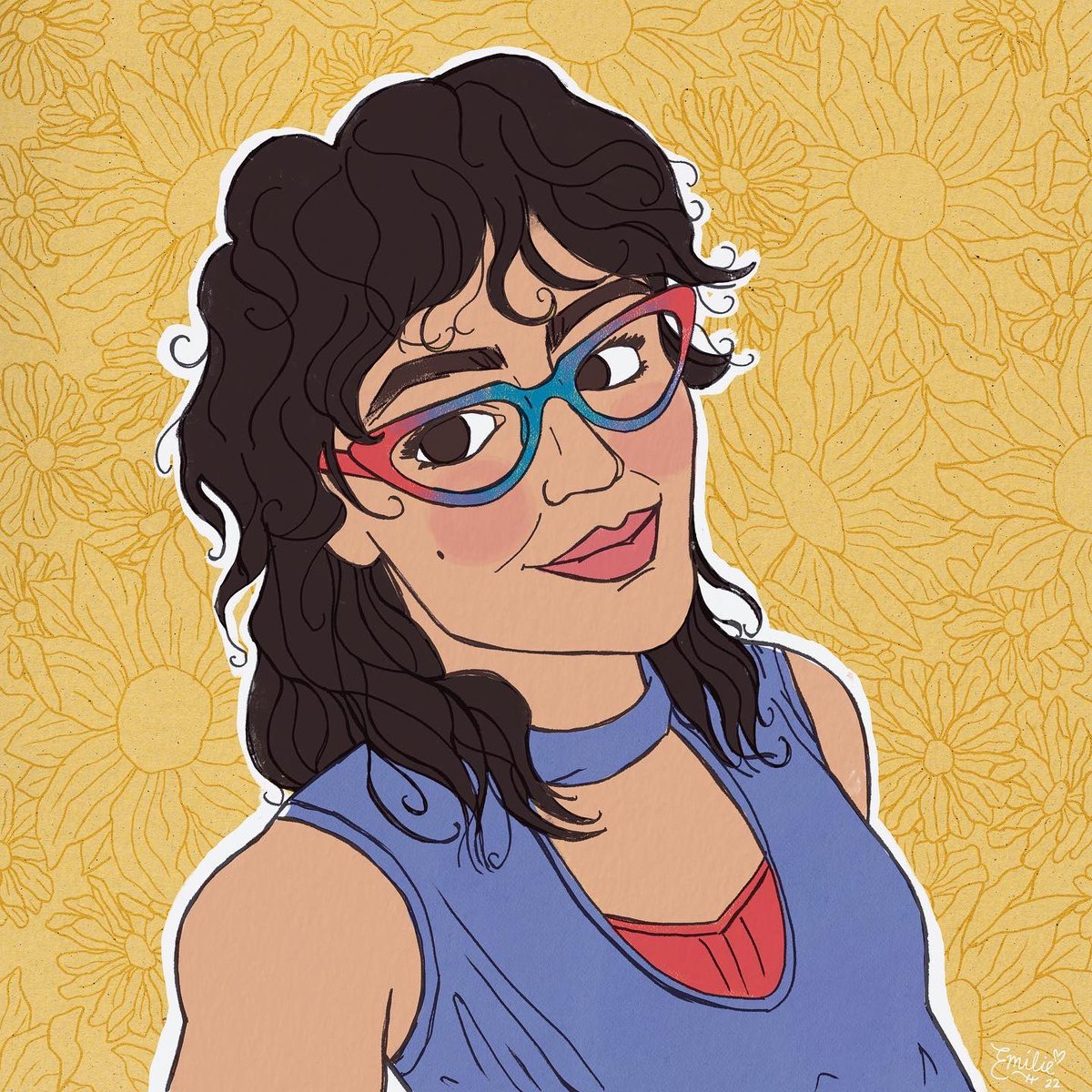 ek_illustrates's tweet photo. New profile pic to reintroduce myself as an illustrator!! 🎨 

I still love design and will always be a designer, but I’m excited to take on illustration work more often. DM me if you’re looking for some art! 

#NewProfilePic #illustrator https://t.co/mb2adpscPM