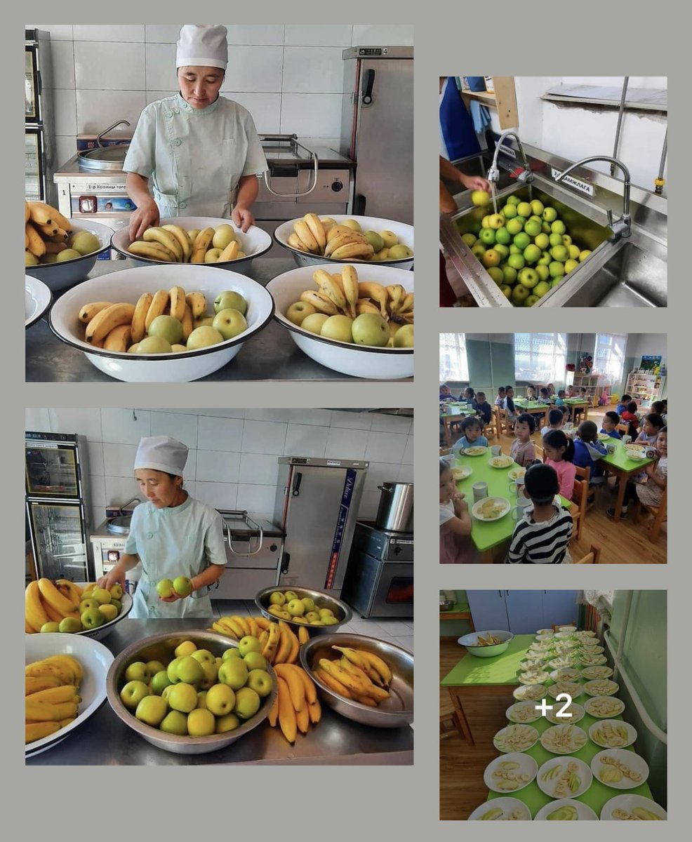 💡Баян-Өлгий аймгийн Өлгий сумын 14 дүгээр цэцэрлэг  үдийн хоолондоо нэмэлтээр чанартай жимс жимсгэнэ өгч эхэлжээ🫰🏻❤️