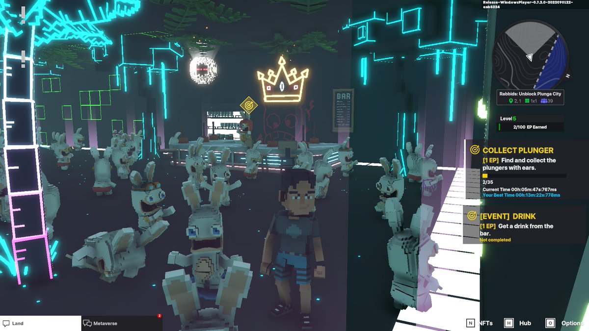 AnJuLin's tweet photo. @TheSandboxGame @RabbidsOfficial I just participated in the #SandboxAlphaS3Giveaway for a chance to win 500 SAND! Found the Disco Rabbid, check out my screenshot below!
👇 https://t.co/PGI5tgI5Tu