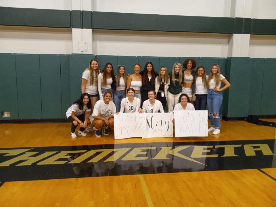 WBX supporting VB tonight. #Squad