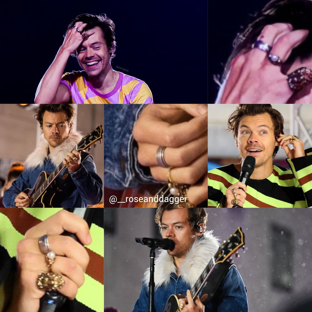 __roseanddagger's tweet photo. HARRY STYLES WEARING PEACE RING IN 2022!!!!!! https://t.co/DN4jAVP6aN