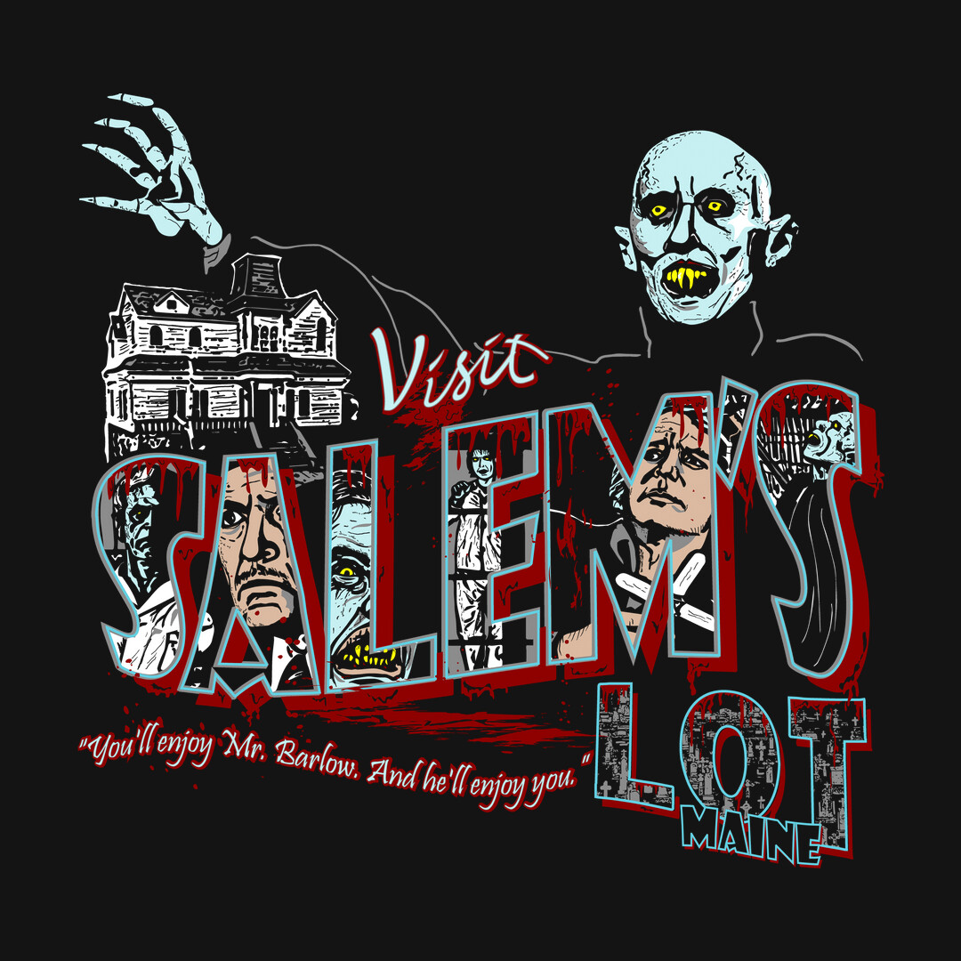 teefury's tweet photo. THE DAILY | “Visit Mr. Barlow” by #goodidearyan starts at just $13 today only at #TeeFury!  
https://t.co/DIQiA5TsHg

#teefury #merch #gamingtshirts #horrortshirts #tshirtoftheday https://t.co/SN5wMNidXe