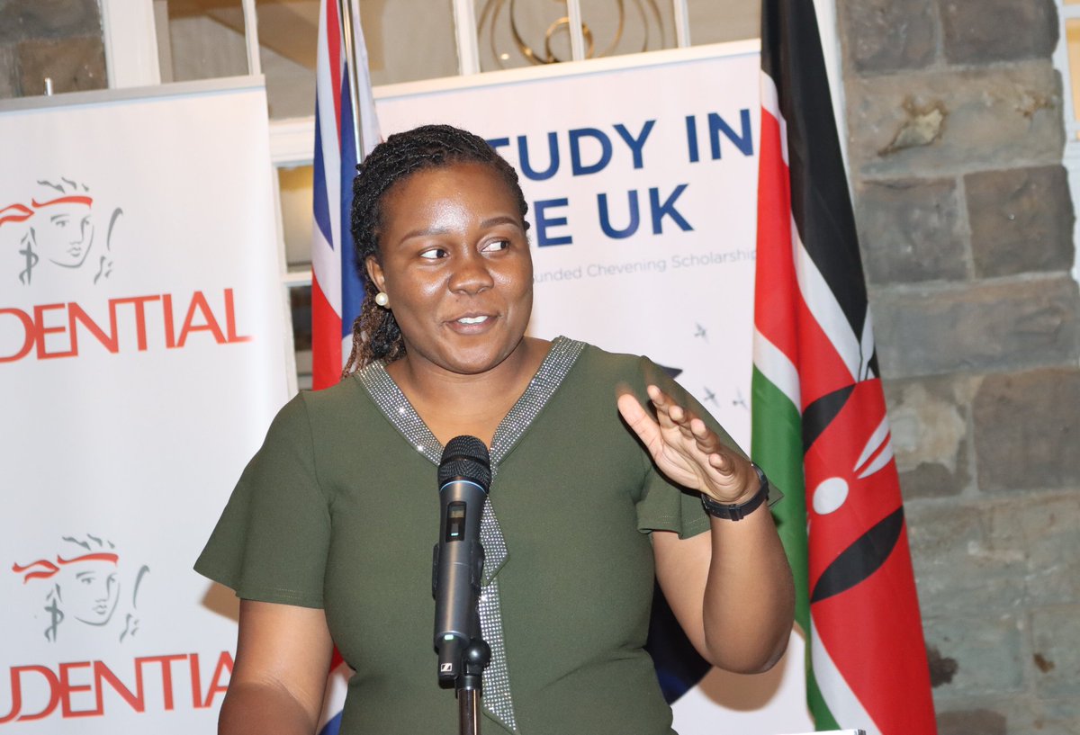 UKinKenya's tweet photo. The 🇬🇧 is proud to partner with 🇰🇪 on different aspects of education.

Through our Chevening Scholarship programme, we aim to build a community of people committed to driving positive change in their home countries and across the world. https://t.co/E6y1eqwjeG