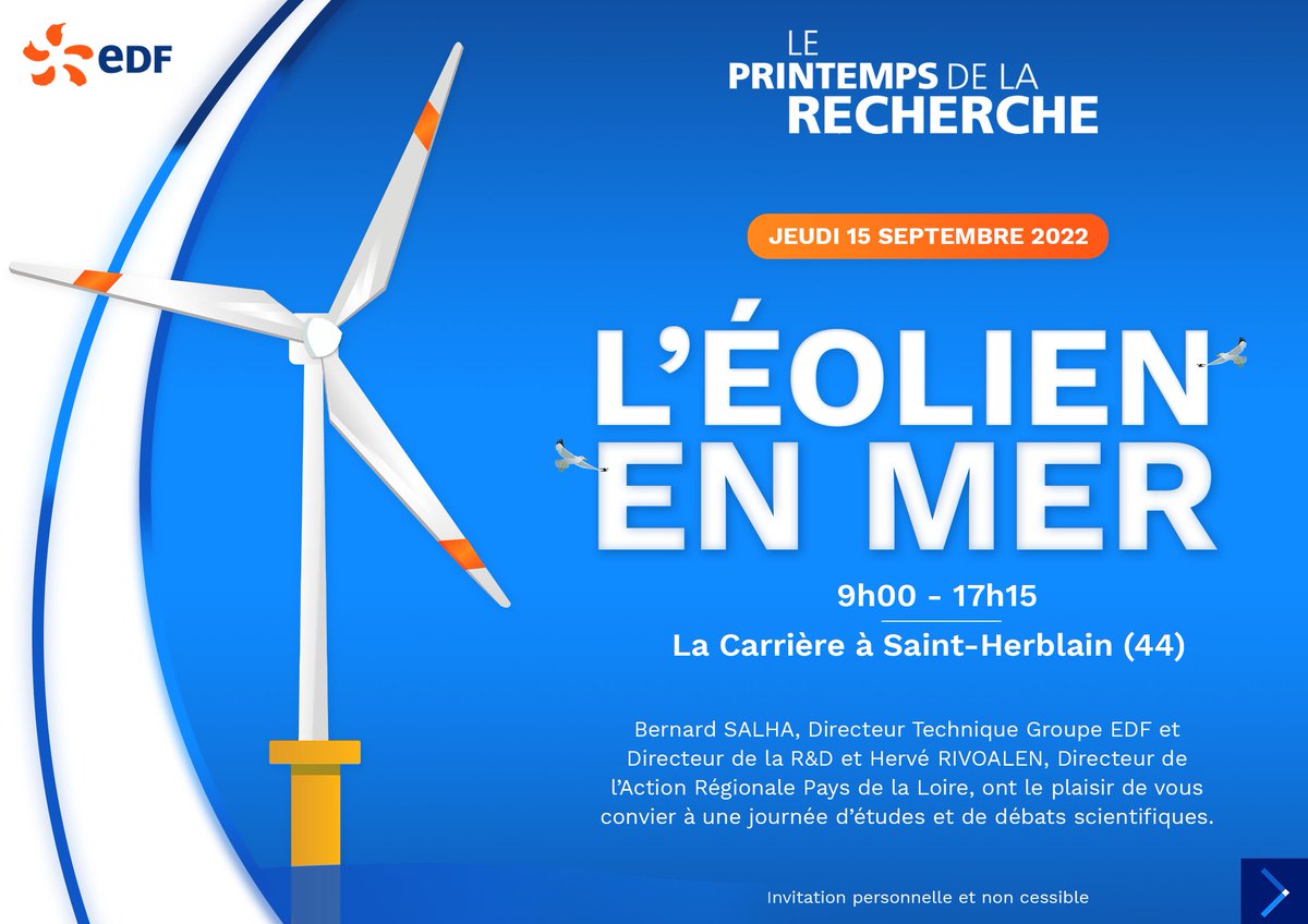 LudiMartinez0's tweet photo. Je serai à Nantes jeudi 15 pour le #PrintempsdelaRecherche 2022 d'@EDFofficiel sur le thème de l'#eolienenmer. #PIXSEA aura un stand pour échanger sur les solutions de #suivis de la #megafaunemarine.
@WIPSEAFrance #Cohabys #LAvionJaune
https://t.co/tghCIhZd6c https://t.co/IXga3hRHHi
