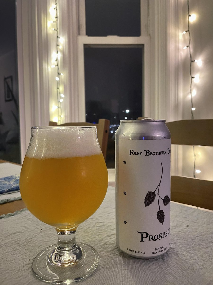 AizawaJerry's tweet image. Happy National Beer Lover’s Day!🍻
Enjoying Prospect DIPA from Foley Brothers, an underappreciated (IMO) brewery from VT.
What could be better than enjoying my beer while crying over my #Ethereum 🙄
#Craftbeer  #beer #家飲み #ビール #Crypto #NFTCommunity #Brewers #ETH