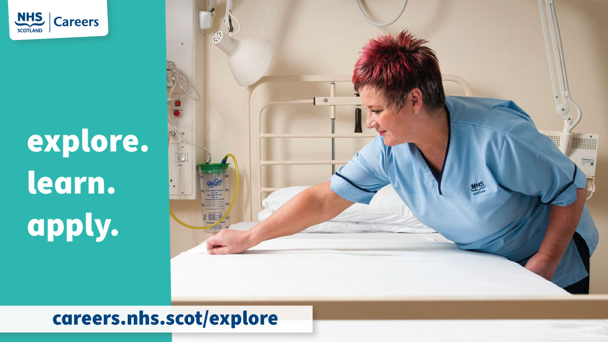 Are you thinking of a career in the NHS? Find out about the range of jobs we have to offer!🙌
No matter what career you choose, you’ll help make a real difference to people’s lives.👏 
Explore our careers today at careers.nhs.scot/explore
#NHSScotlandCareers #Scotland #NHS