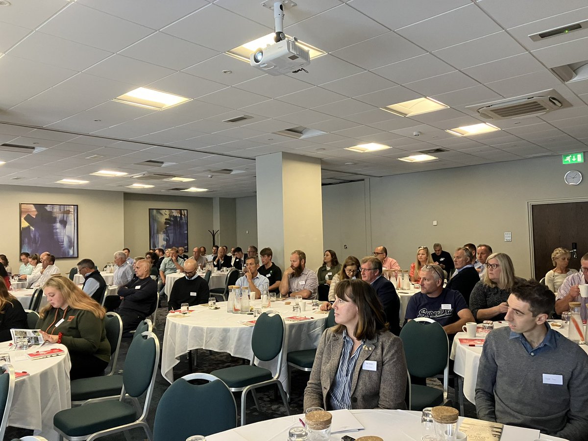 Great to have a house full at our conference with <a href="/britishdairying/">British Dairying</a> <a href="/LelyMidlands/">Lely Center Midlands</a> <a href="/molevalley/">Mole Valley Farmers</a>