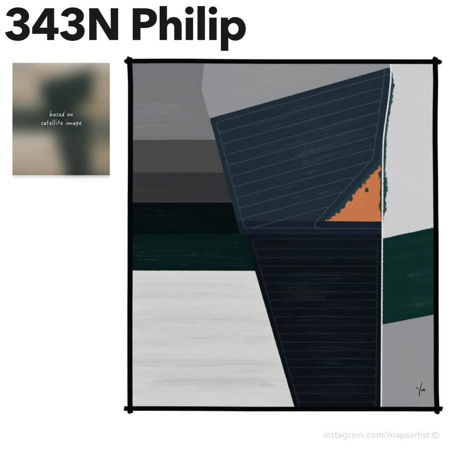 mapsartist's tweet photo. 343N Philip [Cat1, 2022]

#mapsartist #nft #satellite #outsiderart https://t.co/hLyNmvOhEw