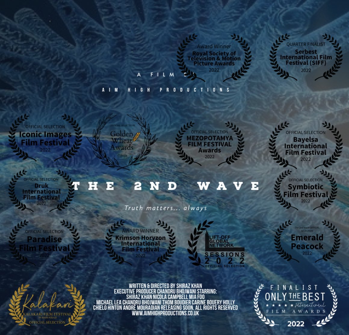 Aimhighprodn's tweet photo. Another selection for our feature The 2nd Wave. Congratulations to all the Cast & Crew #isolationproject #the2ndwavefilm #isolationcreativity #filmmaking https://t.co/USpwp7EngQ