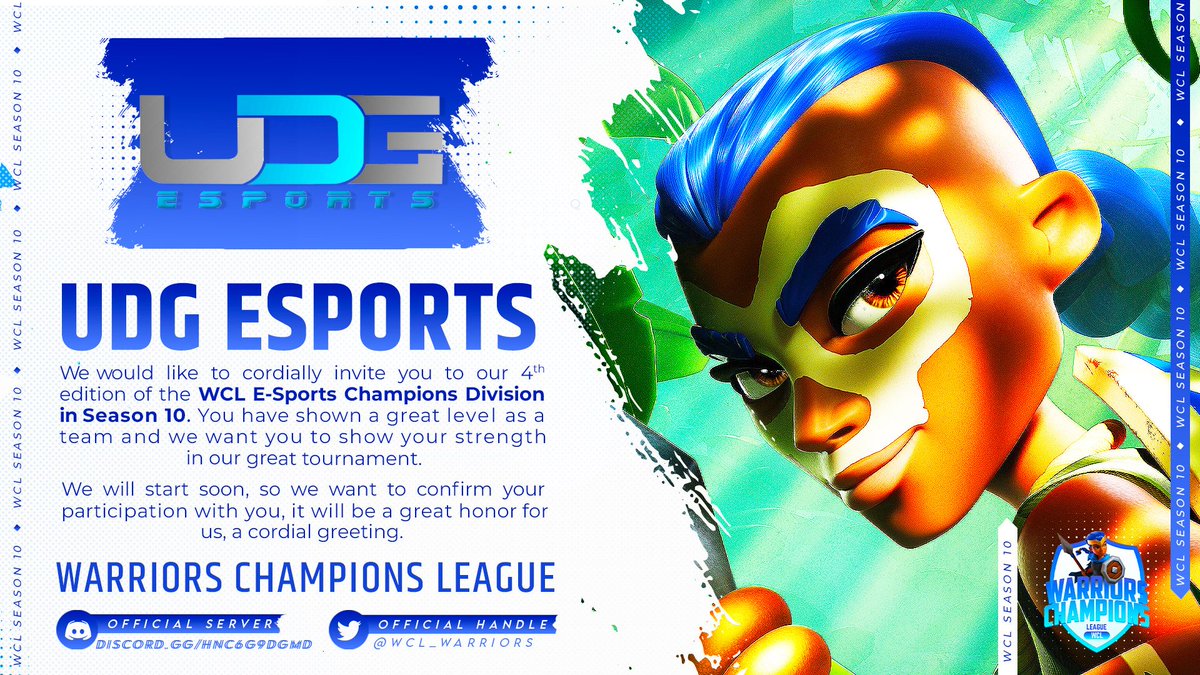 esports_udg's tweet photo. We are excited for this event! @wcl_warriors
Go #TeamUDG
@Avijack_20 @kardy2408 @ShubhamPHL @GhadgeKaushal
#ClashEsports https://t.co/cftkJdvreU