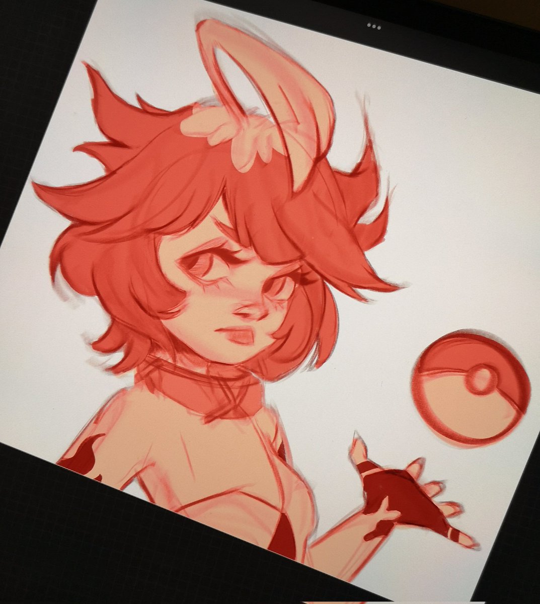 lilyoom_art's tweet photo. Sketching Mela 🍎❤️ #PokemonScarletandviolet https://t.co/lJLSKmqVfg