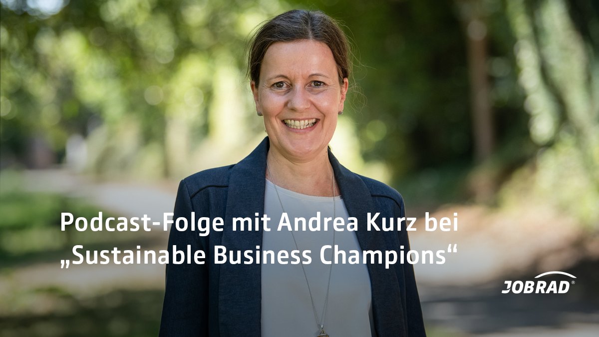 💡Verkehrsverlagerung auf #ÖPNV, #Fahrrad- und Fußweg
💡Grüner Pendelverkehr zum Arbeitsplatz 
💡Braucht die #Mobilitätswende einen Kulturwandel?

All das und mehr fragt Jasmin Horn die JobRad-Geschäftsführerin Andrea Kurz. 🎧 Jetzt Podcast-Folge anhören:
lnkd.in/eEAYgrHJ