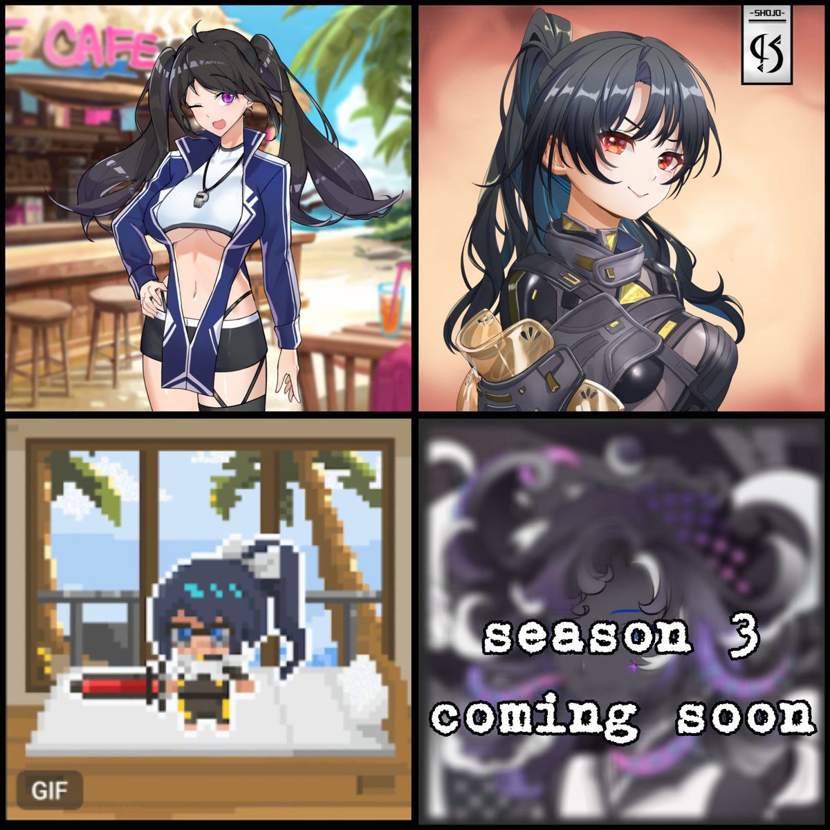 ferris_land's tweet photo. Black hair bae 😍
3 sold out collection from @baebaecafe 😍
🔥S 1 #baecafe
🔥S 2 #mekabae
🔥S 2.5 #pixelbae
🚀S 3 coming soon!
https://t.co/dH6N3f3oKw
#NFT #NFTart #NFTproject #NFTcommunity #NFTanime https://t.co/1xsKIzpzue