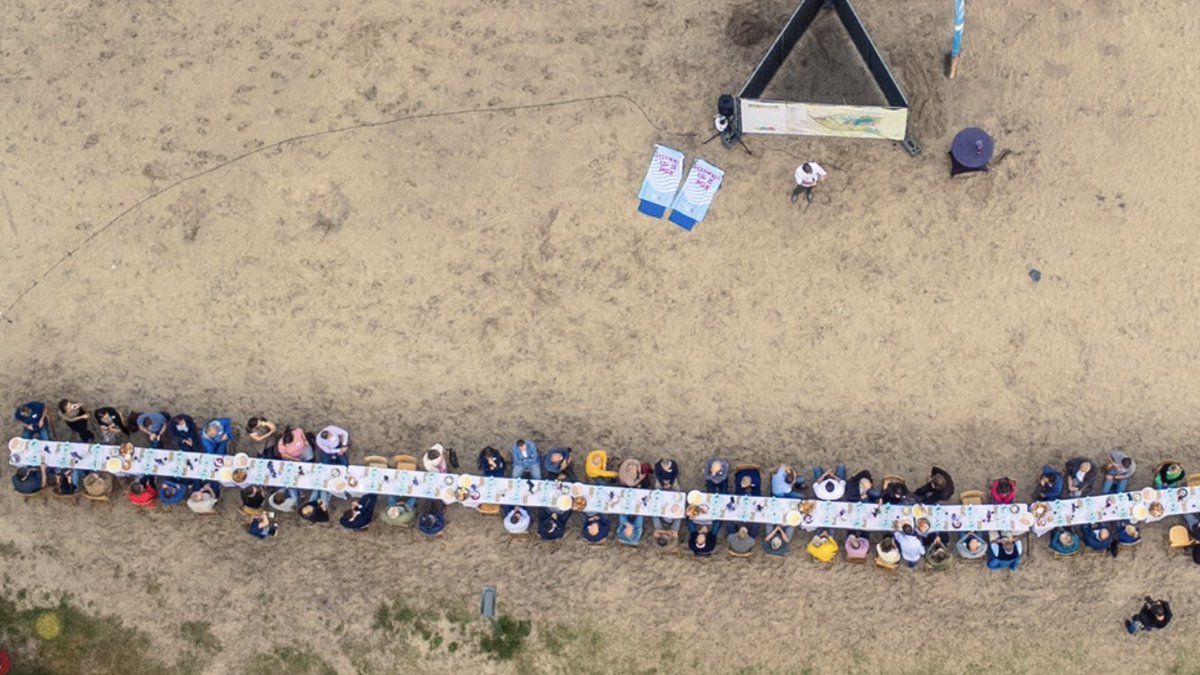 Vanochtend om half acht ontbeten met z’n 70en! Om iedereen die mee heeft gedaan en gedacht met de toekomstplannen voor #Meerstad te bedanken. En om samen te vieren dat de plannen zijn vastgesteld zijn door colleges van <a href="/gem_groningen/">Gemeente Groningen</a> en <a href="/Middengroningen/">Midden-Groningen</a> #strandhuis