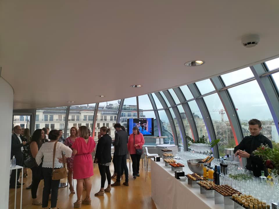 Hier soir à la Maison de l'Alsace, les Echos et Le Parisien lancent leur branche événements lors de leur première Rooftop party !