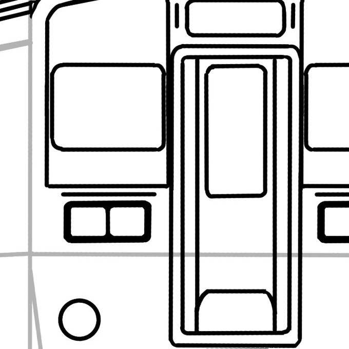 同年代の車両の似た要素詰めてるのにパッと見誰にも似てないのいのオモシロいよね。 