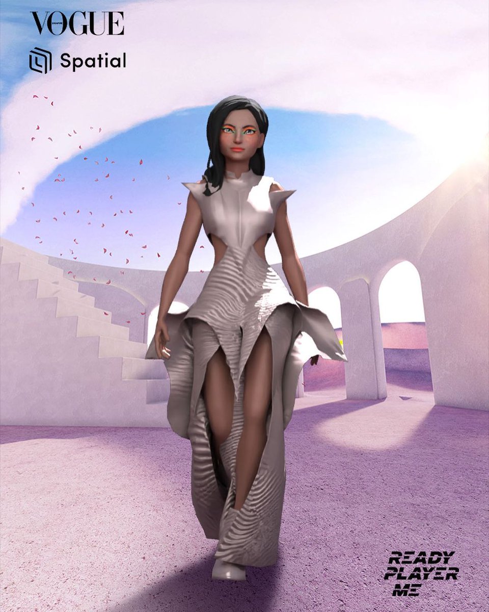 Powered by <a href="/readyplayerme/">Ready Player Me</a>, Yimeng Yu displays how dressmaking has entered a new paradigm of couture, creating digital dresses exclusively for #Vogue for the launch of its September issue.