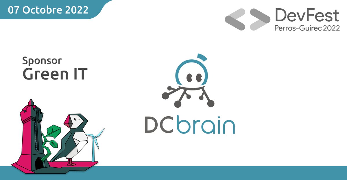 Merci à <a href="/DCbrain_feed/">DCbrain</a> de sponsoriser cette 2ème édition du #DevFest Perros-Guirec !

Ce spécialiste de l’IA appliquée aux réseaux physiques complexes recherche des devs pour rendre possible la green supply 👇
welcometothejungle.com/fr/companies/d…