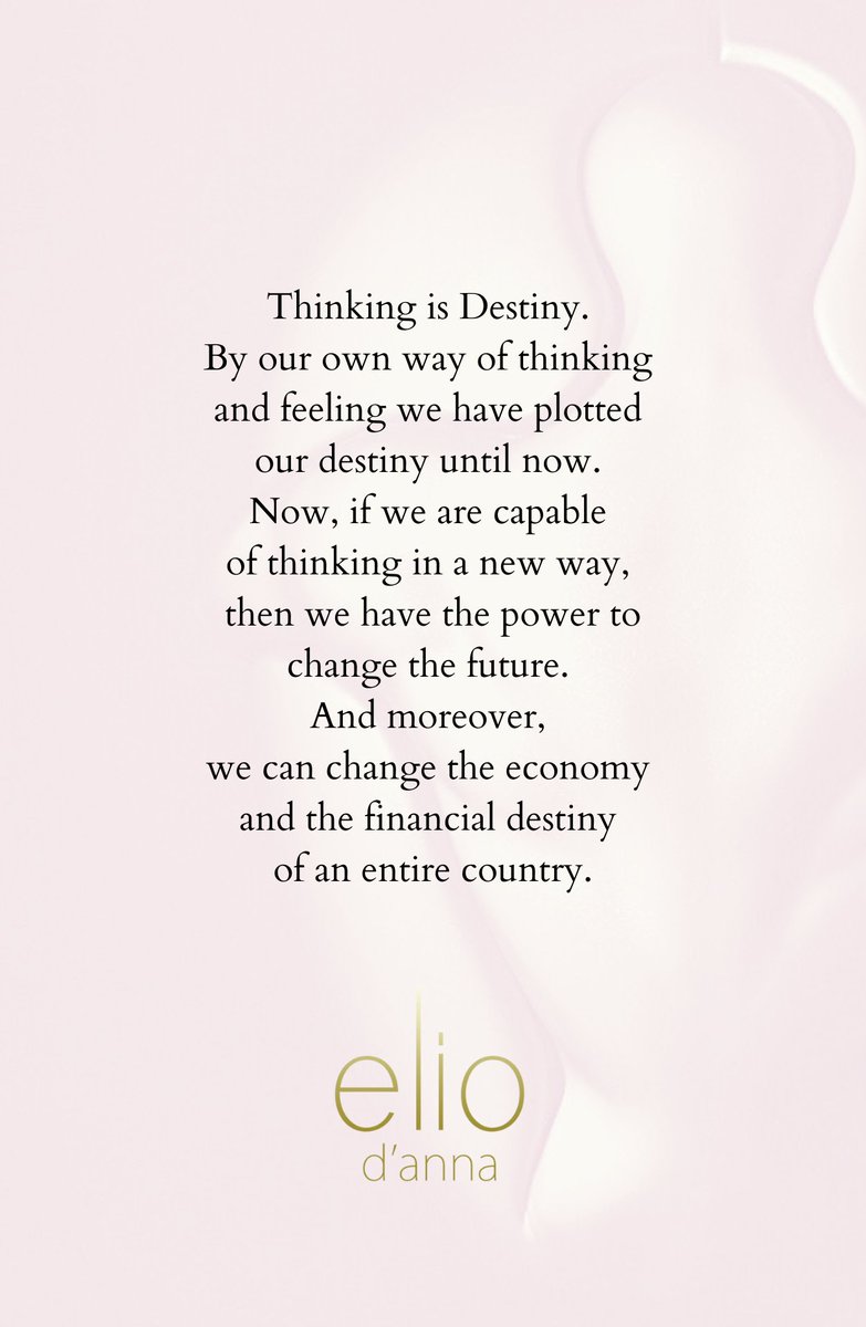 elio_danna's tweet photo. If we are capable of thinking in a new way, then we have the power to change the future. #responsibility #individualrevolution https://t.co/Gwb2AB3Bnb