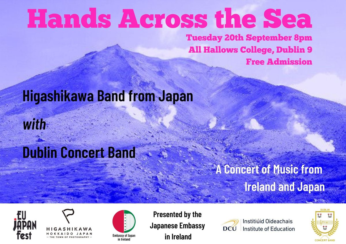A great FREE concert coming up,  celebrating the best of Irish and Japanese music 👇👇👇🇮🇪🇯🇵 <a href="/Music_DCU/">Music @ DCU</a> <a href="/japanireland/">ジャパン・アイルランド・トラベル</a>