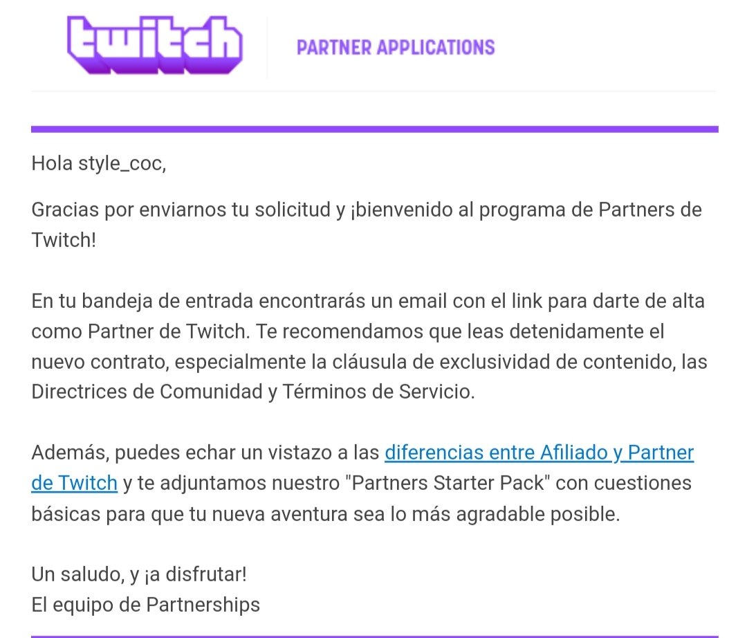 NO ME LO PUEDO CREEEEEEEEER! 
PARTNER CONSEGUIDO! 🥺

ESTOY LLORANDO 😭😭😭😭

No se hacen a la idea el trabajo que hay detrás de esto.

GRACIAS A TOD@S DE CORAZÓN! 🥺♥️