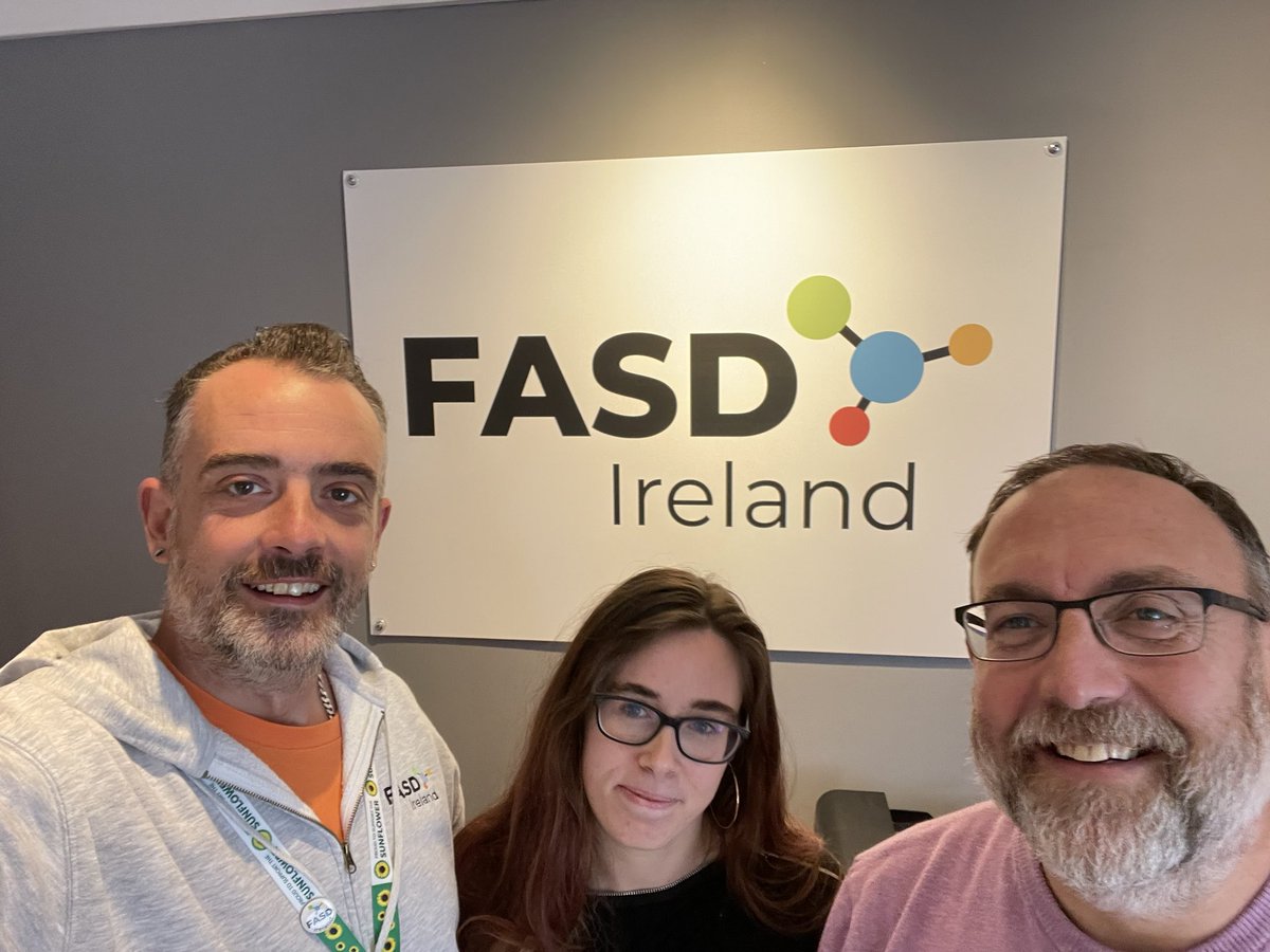 I am super excited to announce that I have started a new Job with @FASDIreland.  Looking forward to being part of this amazing team #FASDAwareness #FASDNothingAboutUsWithoutUs