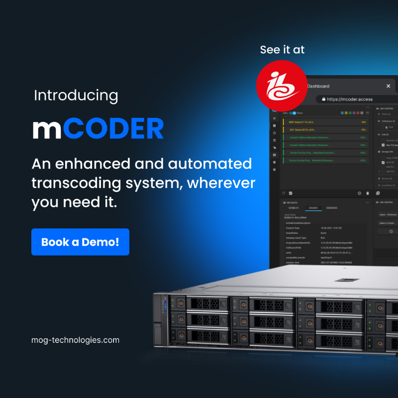MOGTechnologies's tweet photo. 💡 We're happy to introduce mCODER, an enhanced and automated #transcoding system, wherever you need it. mCODR facilitates the media transfers between acquisition, editing, playout, archive, web, mobile, and more. Book a meeting with us at @ibcshow to learn more!