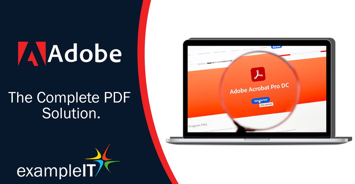 ExampleIT's tweet image. Acrobat DC. It&apos;s how the world gets work done.
Key features:
· Make team collaboration easy
· Maximize your Microsoft investment
· Simplify document tracking and management
Visit our website to learn more: ow.ly/nLyw50KEbtG
#ExampleIT #LeadingByExample #AdobeAcrobat
