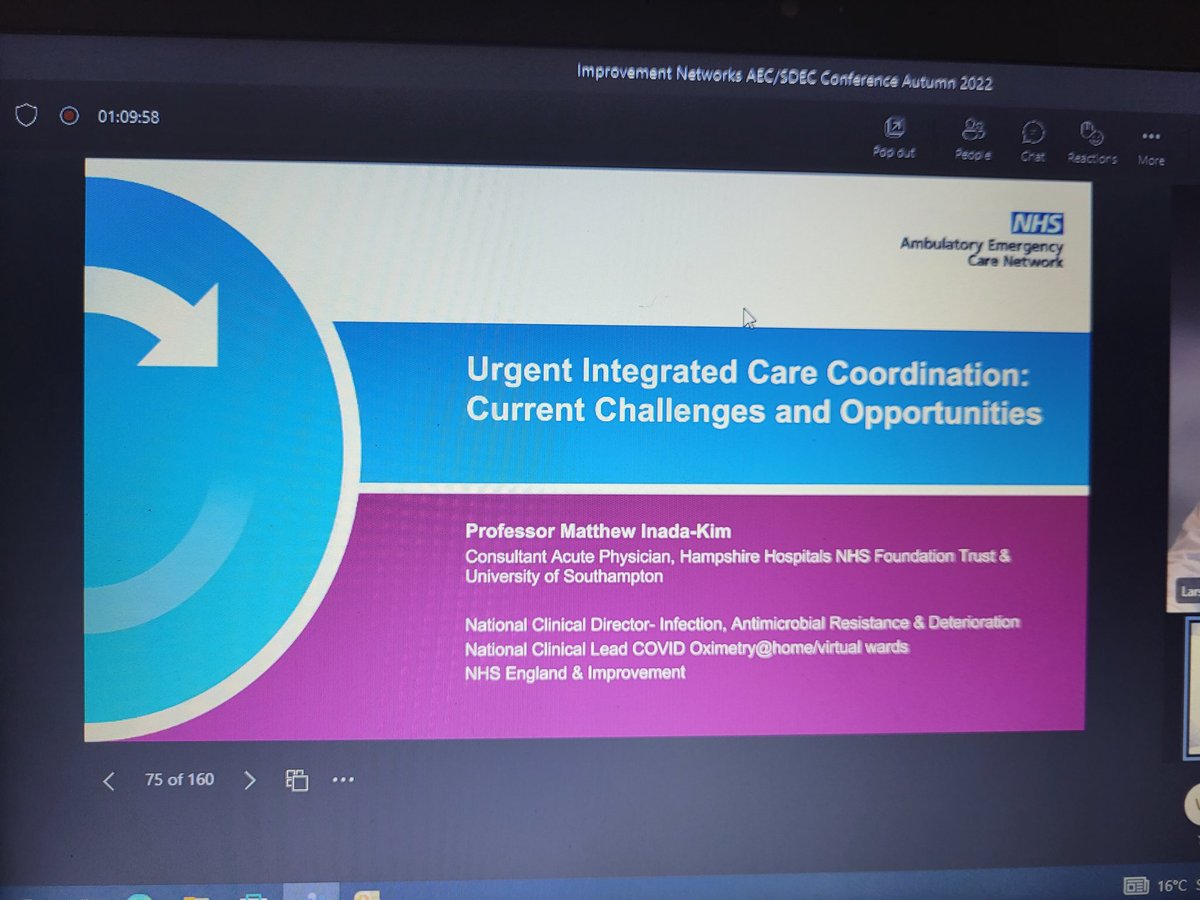 alison haywood (@alisonhay) on Twitter photo #AECCONF2022 saving beds virtual wards ,"turning off the tap" and preventing avoidable admissions.
Out to the community in their own homes . The way forward <a href="/NUHMedicine/">NUH Medicine</a> <a href="/MACUQMC1/">AMRA Acute Medicine receiving Area</a> #AECCONF2022 saving beds virtual wards ,"turning off the tap" and preventing avoidable admissions.
Out to the community in their own homes . The way forward <a href="/NUHMedicine/">NUH Medicine</a> <a href="/MACUQMC1/">AMRA Acute Medicine receiving Area</a>