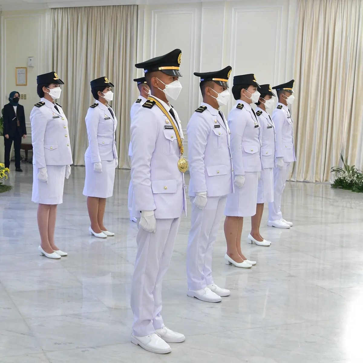 ikaptkid's tweet photo. Pelantikan Pamong Praja Muda IPDN Angkatan 29 oleh Bapak Wakil Presiden Republik Indonesia, Selasa 2 Agustus 2022 secara Hybrid di Istana Negara - Kampus IPDN Jatinangor.

Selamat Datang Purna Praja, selamat bergabung dalam korps kebanggaan. https://t.co/ngMDkgVXrp
