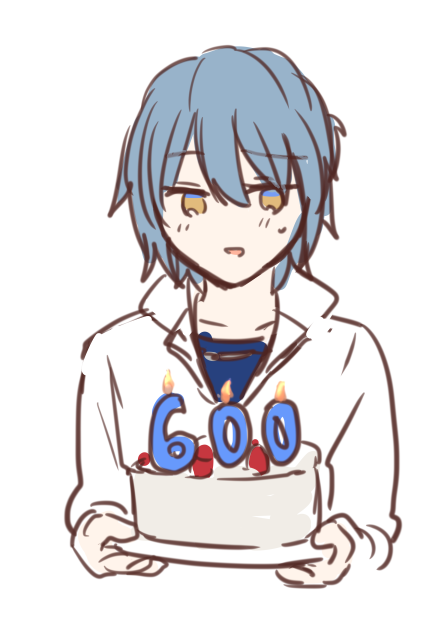 ねろくんのお誕生日を祝う東 