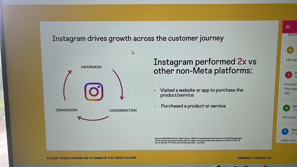 allyn_dalton's tweet photo. Great insights into @instagram on the House of Instagram webinar @InstagramComms @CoreOptimise @gordray https://t.co/V9YoH509xw