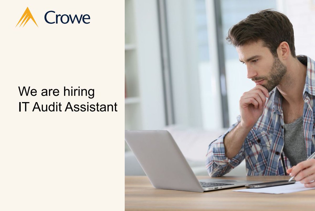 Crowe_RS's tweet photo. We are hiring IT Audit Assistant! 
If you are into developing, learning, someone who likes challenges, dynamic business environment, this is the right place for you! Send us your resume at career@crowe.rs 
and find out more here https://t.co/xMOqiVy2o8 https://t.co/swQOU1iLEb https://t.co/itUqxSIFpi