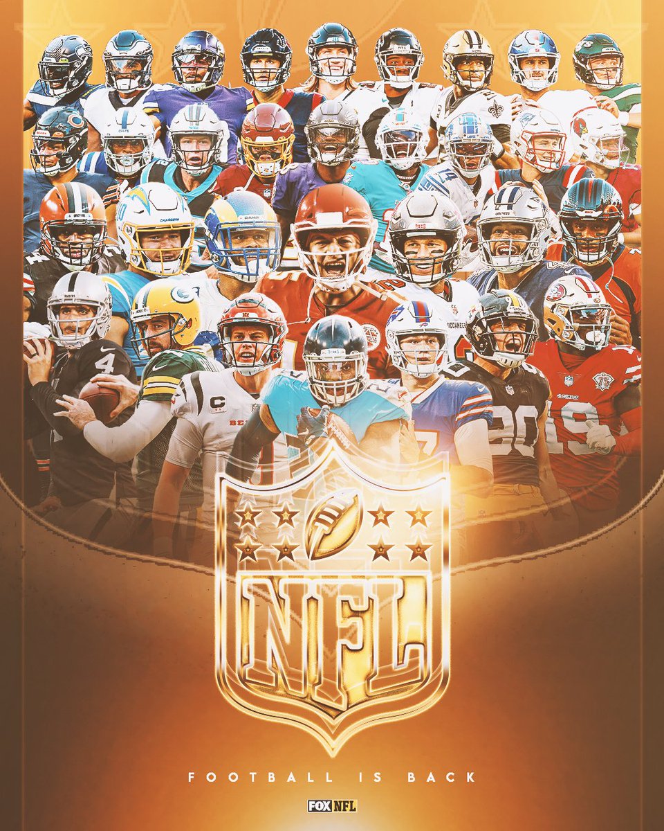 NFLonFOX's tweet image. FOOTBALL. IS. BACK.