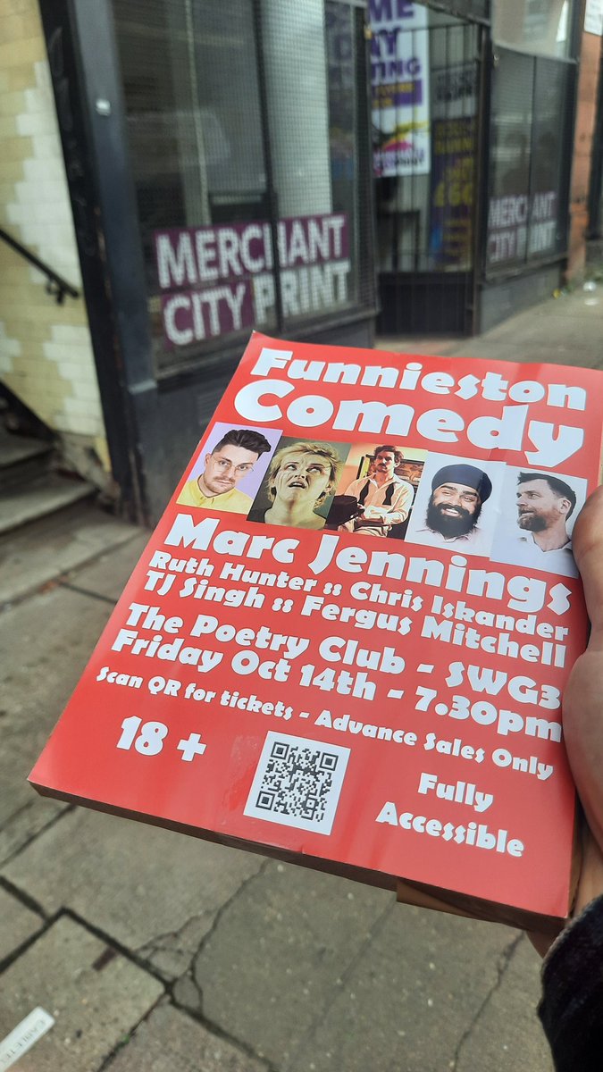 Let the flyering begin...thanks to <a href="/MerchCityPrint/">MerchantCityPrint</a>