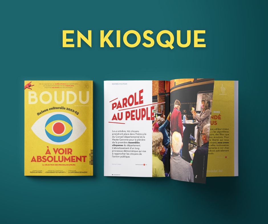 [EN KIOSQUE]
➡️Sommaire :
boudulemag.com/produit/boudu-…
➡️ En kiosque et en ligne &gt; boudulemag.com
#toulouse #occitanie #culture #politique #métal #tfc #Rentree2022