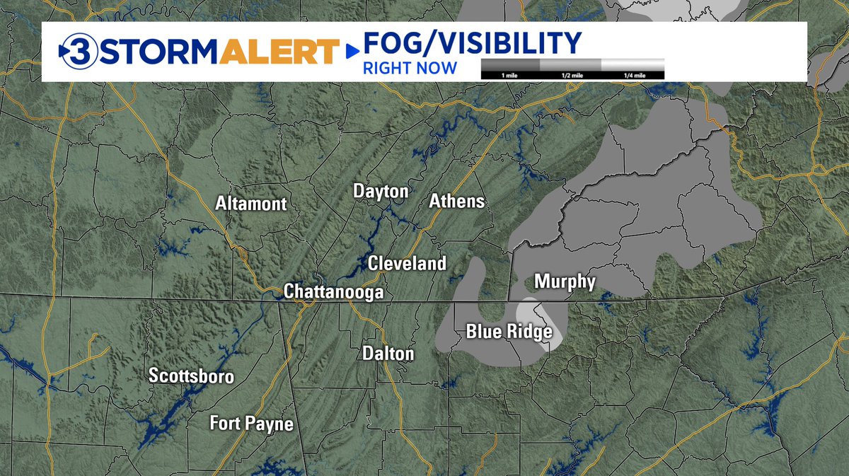 What a beautiful morning! It's mild and comfortable outside. Enjoy your morning walk or trip into school. Do watch out for fog for our eastern communities. (5:50AM ET)