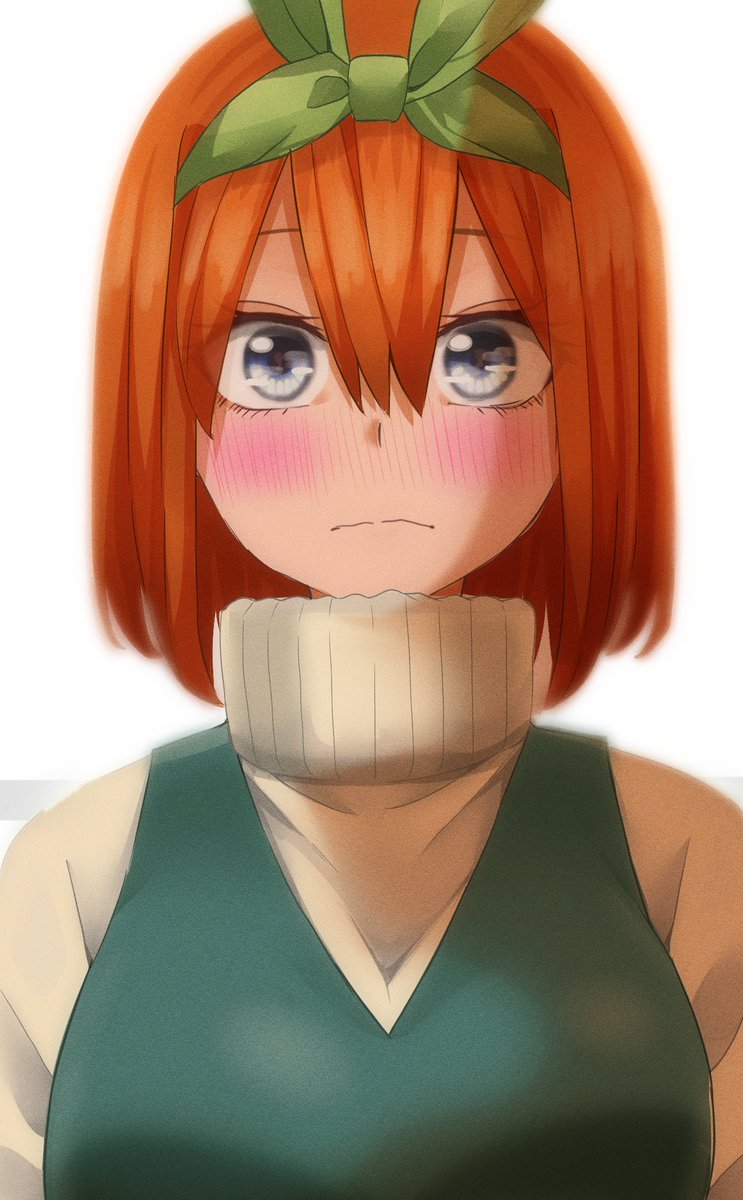 みなづき。さんがTwitterに投稿した中野四葉(五等分の花嫁)のイラスト。