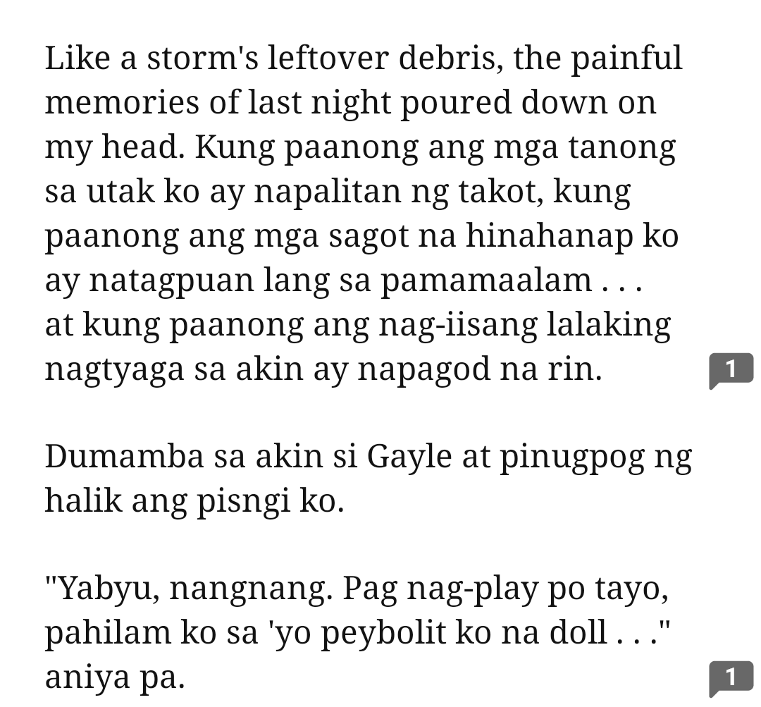 pipilikayMill's tweet photo. I am just happy that Gayle's there, I know her presence comforted Mari,
#MWCLAChapter38 https://t.co/zcGHsbQoTI