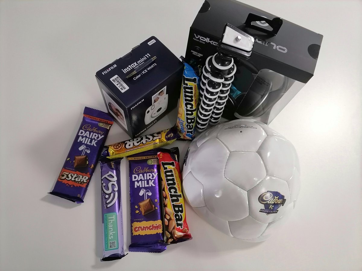 TheCapeTownGuy's tweet photo. Back with another giveaway thanks to @Cadbury_SA! Win one of 2 hampers featuring some cool goodies. Simply Like &amp; Retweet to enter! Don't forget to enter the #TasteTheAction competition where you can score big, more details here ➡️ https://t.co/0Vm8cKkXIY #WinWithCapeTownGuy https://t.co/ncpIi9PrTM