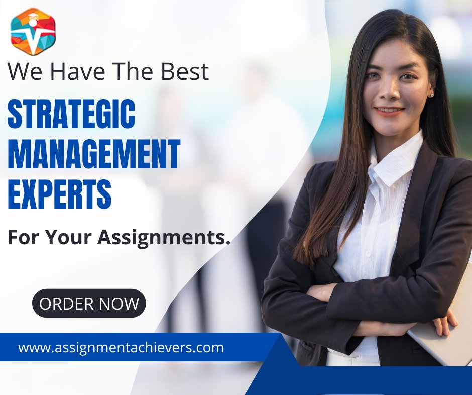 assignmenteam's tweet image. Seeking help for your Strategic Management Assignment help?
Choose the best expert for your Management assignments and get relaxed with all your piled-up assignments.
#assignment_achievers #assignment_writing_help #my_assignment_help #professionalhelp #all_assignment_help #order