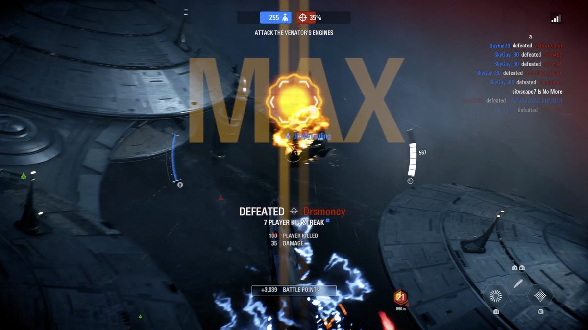 FelsWrath's tweet photo. After playing #StarfighterAssault off and on for almost five years, I finally got my interceptor to max rank. 🤩✨🥳 https://t.co/90QfLr98AU
#StarWarsBattlefrontII https://t.co/SB1eQl3FPv