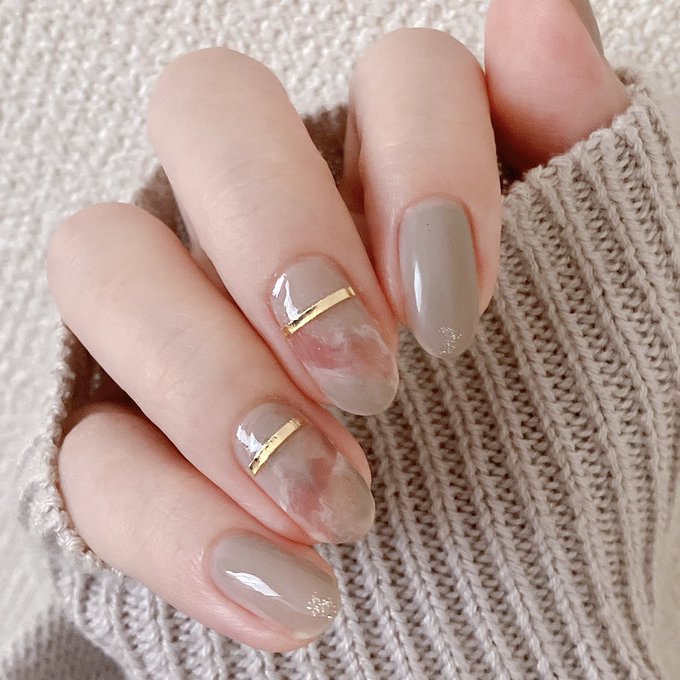 How To 欲張り秋のカラフルネイル Akiのセルフネイルblog Powered By ライブドアブログ
