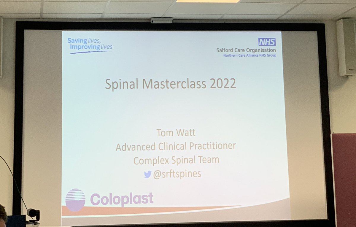 Brilliant &amp; insightful day attending the spinal masterclass yesterday! Looking forward to presenting key learning points to my team - thank you <a href="/SalfordroyalAPP/">SRFT Advanced Practice Physiotherapists</a> <a href="/SalfordroyalAPP/">SRFT Advanced Practice Physiotherapists</a> 🩻🦴 #spinalmasterclass #pain #infection #geriatrics #fraility #neurogenicbladder #mri